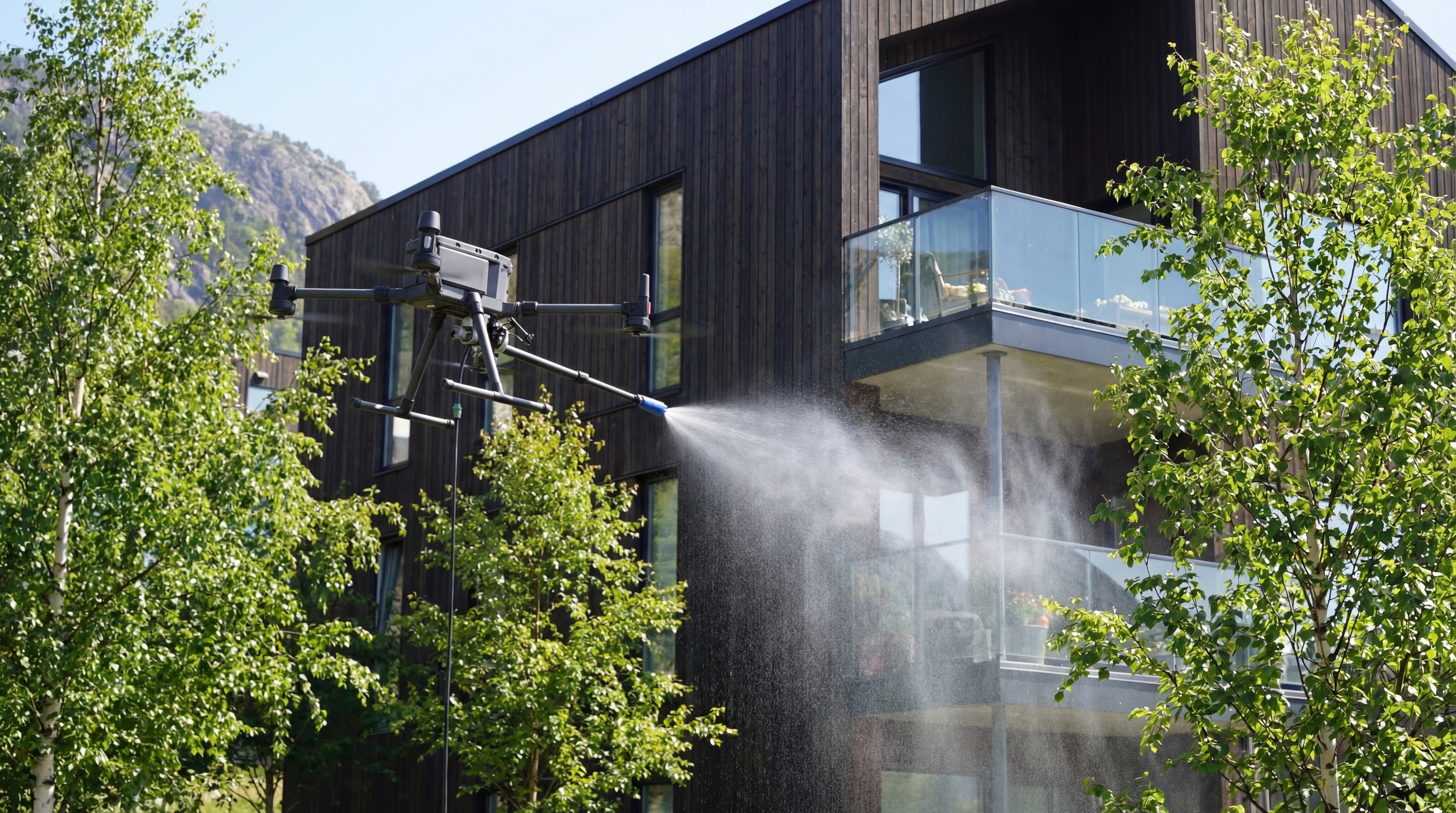 Fasadevask for borettslag: slik sparer styret tid og penger