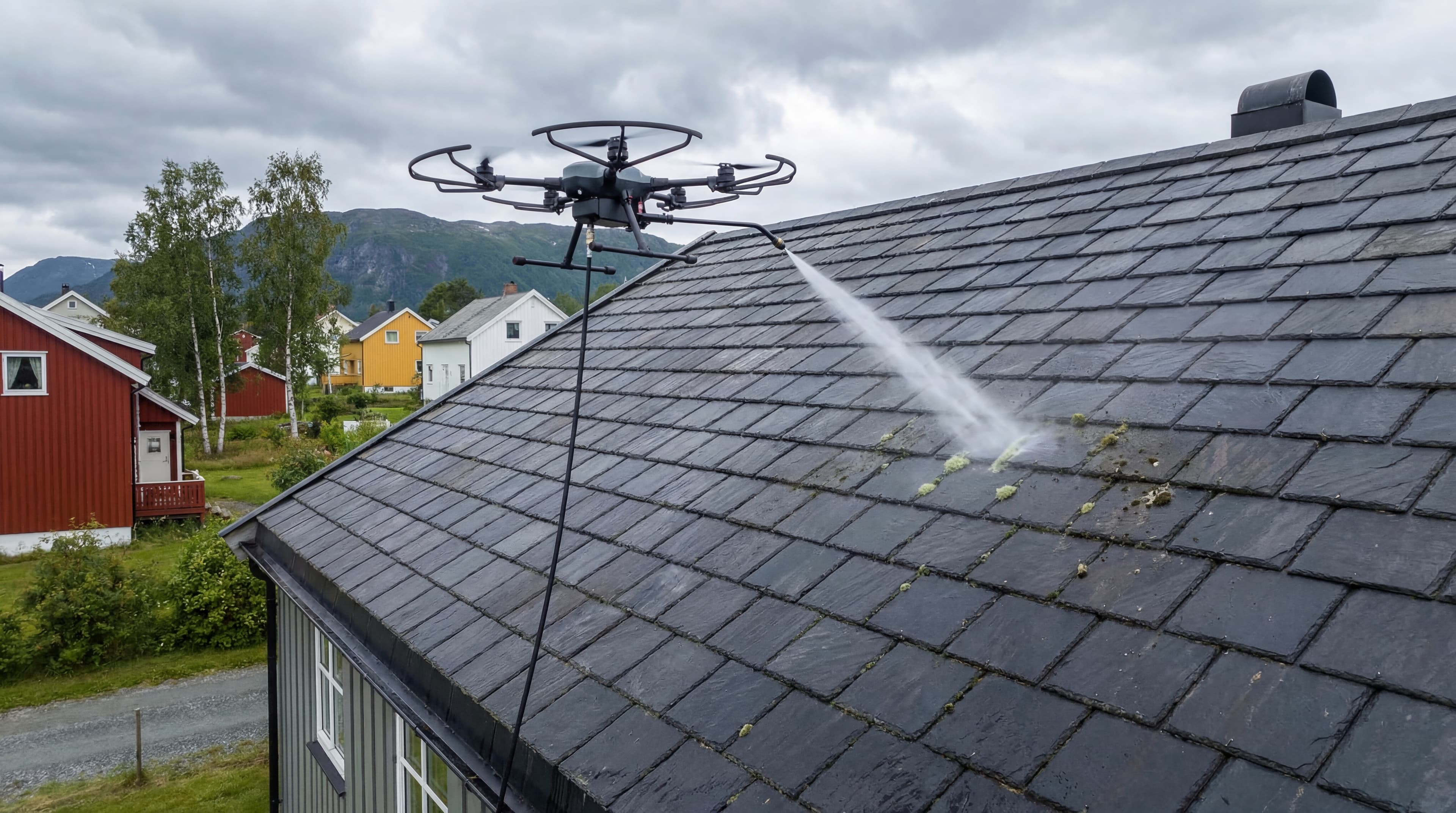 Mosefjerner for tak: Komplett guide til effektiv fjerning av mose på tak