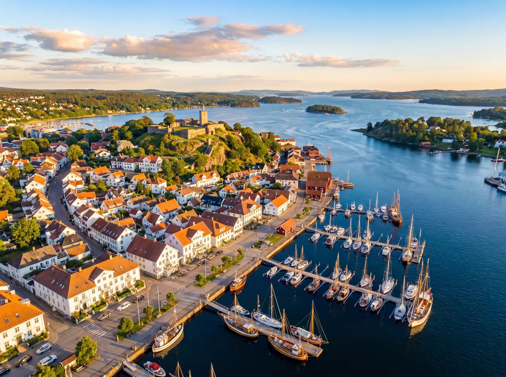 Fasadevask i Tønsberg