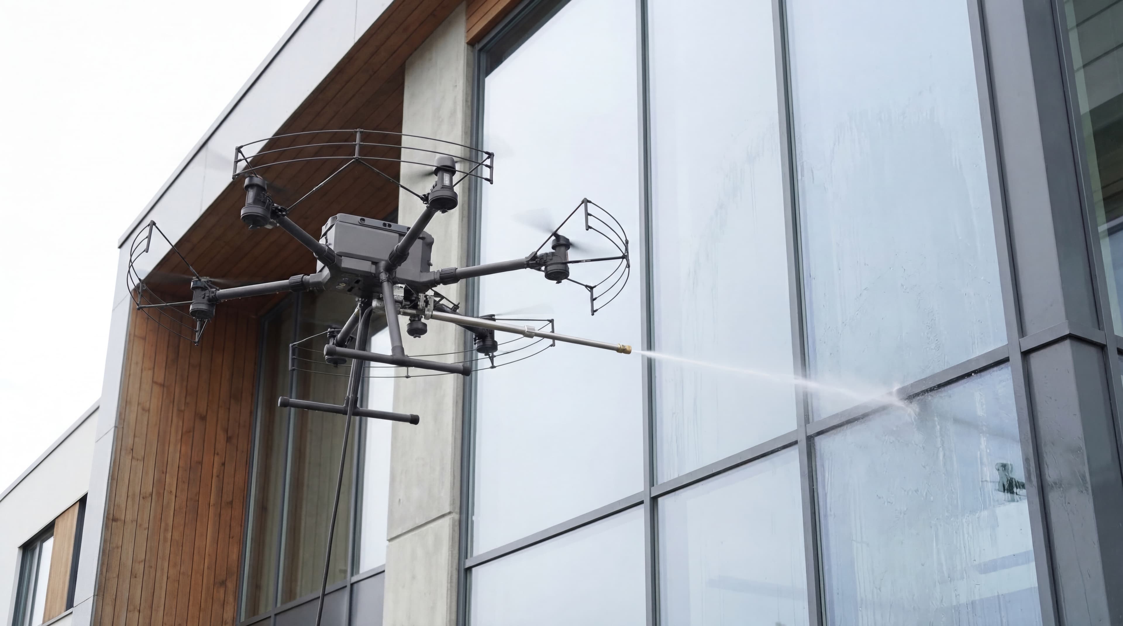 Vindusvasking i Arendal